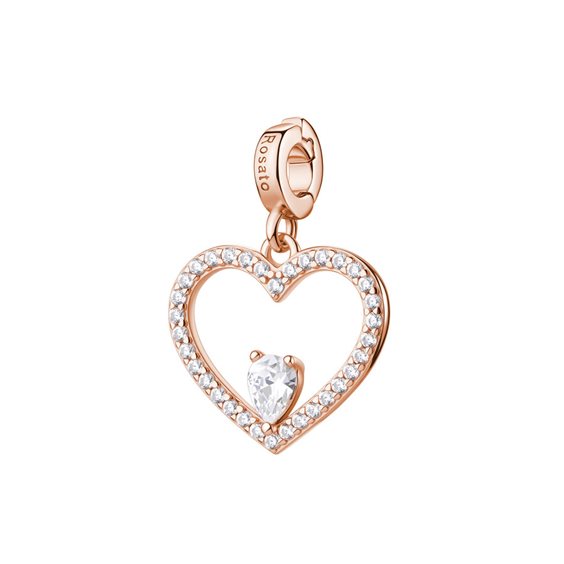 Charm Rosato Woman Storie in Silver RZLE090 - RZLE090